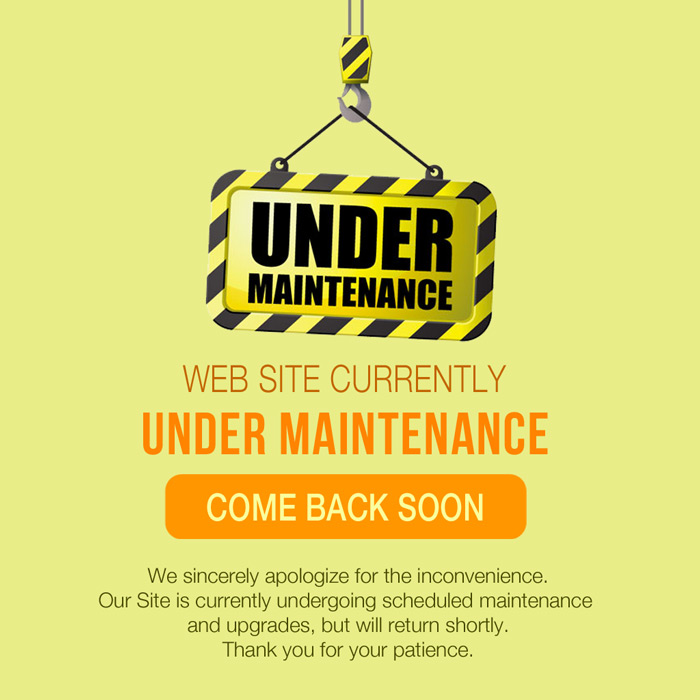Site under maintenance